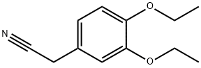 3,4-二乙氧基苯乙腈 结构式