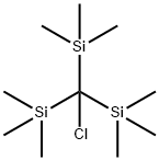 (Chloromethylidyne)tris(trimethylsilane) 结构式