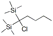 (1-Chloropentane-1,1-diyl)bis(trimethylsilane) 结构式