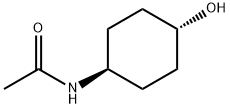 反-4-乙酰氨基环己醇 结构式