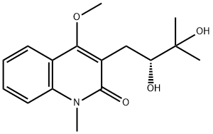 加锡弥罗果碱 结构式