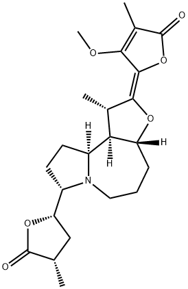 原百部碱 结构式