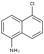1-氨基-5-氯萘 结构式