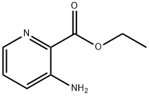 3-氨基吡啶-2-羧酸乙酯 结构式