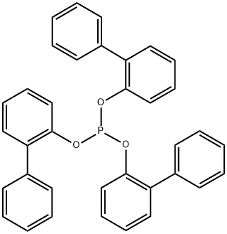 三(2-苯基苯基)亚磷酸酯 结构式