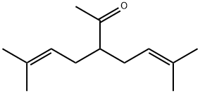3-(3-Methyl-2-butenyl)-6-methyl-5-hepten-2-one 结构式
