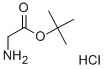 甘氨酸叔丁酯盐酸盐 结构式