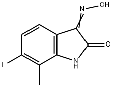 7-氟-6-甲基靛红 结构式