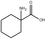 1-氨基-1-环己基甲酸 结构式