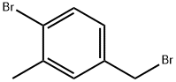 3-甲基-4-溴苄溴 结构式