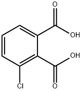 3-氯邻苯二甲酸 结构式