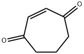 2-Cycloheptene-1,4-dione 结构式