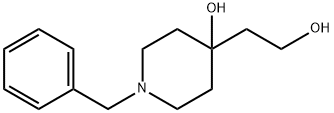 1-苄基-4-(2-羟乙基)哌啶-4-醇 结构式