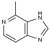 3H-IMidazo[4,5-c]pyridine, 4-Methyl- 结构式