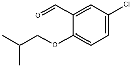 5-氯-2-异丁氧基苯甲醛 结构式