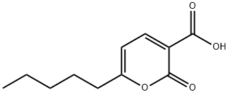 2-氧代-6-戊基-2H-吡喃-3-羧酸 结构式