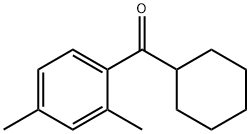 环己基(2,4-二甲基苯基)甲酮 结构式