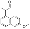 6-methoxy-alpha-methylnaphthalen-1-acetaldehyde  结构式