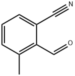 2-甲酰基-3-甲基苄腈 结构式