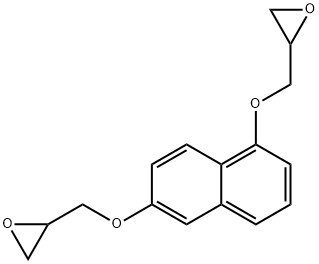 2,2'-[1,6-亚萘基二(氧亚甲基)]二环氧乙烷 结构式
