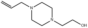 2-(4-烯丙基哌嗪-1-基)乙烷-1-醇 结构式