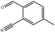 2-甲酰基-5-甲基苄腈 结构式