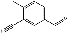 5-甲烷酰-2-甲基-苯甲腈 结构式