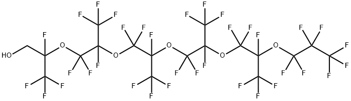 2,3,3,3-tetrafluoro-2-[1,1,2,3,3,3-hexafluoro-2-[1,1,2,3,3,3-hexafluoro-2-[1,1,2,3,3,3-hexafluoro-2-[1,1,2,3,3,3-hexafluoro-2-(1,1,2,2,3,3,3-heptafluoropropoxy)propoxy]propoxy]propoxy]propoxy]propan-1-ol