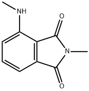 2-Methyl-4-(methylamino)-1H-isoindole-1,3(2H)-dione 结构式