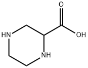 2-哌嗪羧酸盐酸盐 结构式