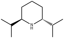 Piperidine, 2,6-bis(1-methylethyl)-, (2R,6R)- (9CI) 结构式
