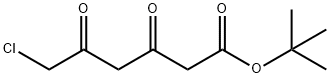 6-氯-3,5-二氧代己酸, 1,1-二甲基乙酯 结构式