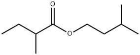 2-甲基丁酸-3-甲基丁酯 结构式
