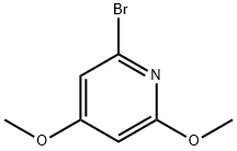 2-溴-4,6-二甲氧基吡啶 结构式