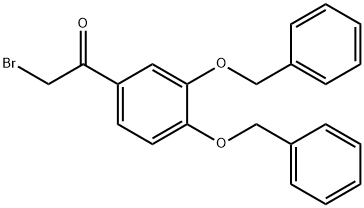 2-溴-3'.4'-二苄氧基苯乙酮 结构式