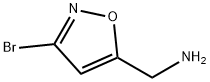 3-溴-5-氨基甲基异恶唑 结构式