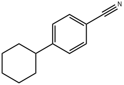 BENZONITRILE, 4-CYCLOHEXYL- 结构式