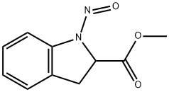 2-Indolinecarboxylicacid,1-nitroso-,methylester,()-(8CI) 结构式