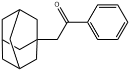 2-(金刚烷-1-基)-1-苯基乙烷-1-酮 结构式