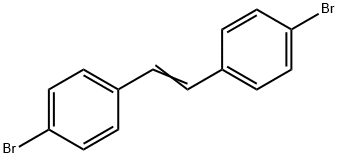 (E)-1,2-二(4-溴苯基)-乙烯 结构式
