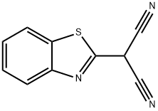 Propanedinitrile, 2-benzothiazolyl- (9CI) 结构式