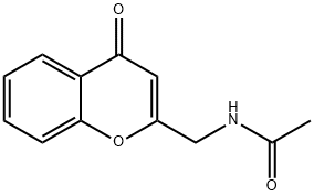 N-[(4-OXO-4H-1-BENZOPYRAN-2-YL)METHYL]ACETAMIDE 结构式
