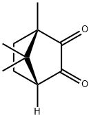 1,7,7-三甲基螺[2.2.1]庚二酮 结构式