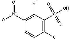 2,6-二氯-3-硝基苯磺酸 结构式