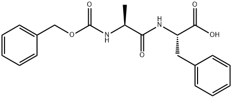 Z-ALA-PHE-OH 结构式