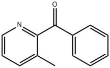 2-Benzoyl-3-methylpyridine 结构式