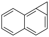 1H-Cyclopropa[a]naphthalene 结构式