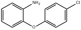 2-(4-氯苯氧基)苯胺 结构式