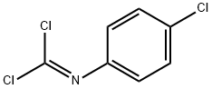 (4-氯苯基)碳酰亚胺二氯化物 结构式
