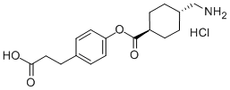 盐酸西曲酸酯 结构式